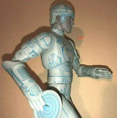 Tron Classic Disney movie action figure DST Bruce Boxleitner toy w Identity Disc