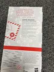 Star wars Black series holiday Trooper Lot Sealed Hasbro
