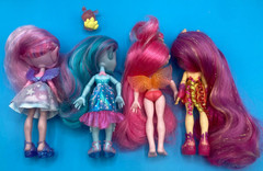 Magic Mixies Pippa firehorse Unia Marena Faye Pixlings dolls Mixling figure 6pc