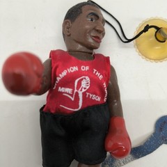 1980’s Mike Tyson World Champion Souvenir Figure With Suction Cup For Car Window
