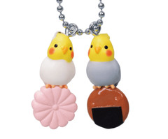 Cute Blind Box Capsule Tiny Toy Animal Parrot Bird 1 Random Food Mini Figure