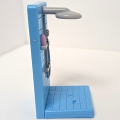 Peppa Pig Transforming Campervan RV Replacement Blue Shower Tile Toy Piece