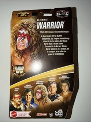WWE Elite Legends Greatest Hits The Ultimate Warrior Figure W/ Purple WWF Title