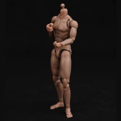 1/12 Scale Standard Male Body & Hands Model for 6″ Figure