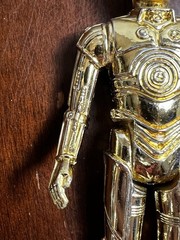 VINTAGE KENNER STAR WARS 1977 HONG KONG R2-D2 ARTOO SCOPE & C-3PO THREEPIO LOT
