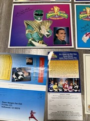 Mighty Morphin Power Rangers Official Fan Club Box 1994 w/Contents As Shown