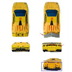 Weapon Leg Filler Car Spoiler Upgrade Kit For Earthrise Sunstreaker Accessories