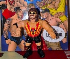 1994 ADAM BOMB WWF Hasbro Green Card Series 11 RARE Vintage Figure wwe