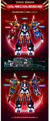 Miniforce Dinoid Warrior DINO COMMANDER Transformer Robot Trailer Toy 2025