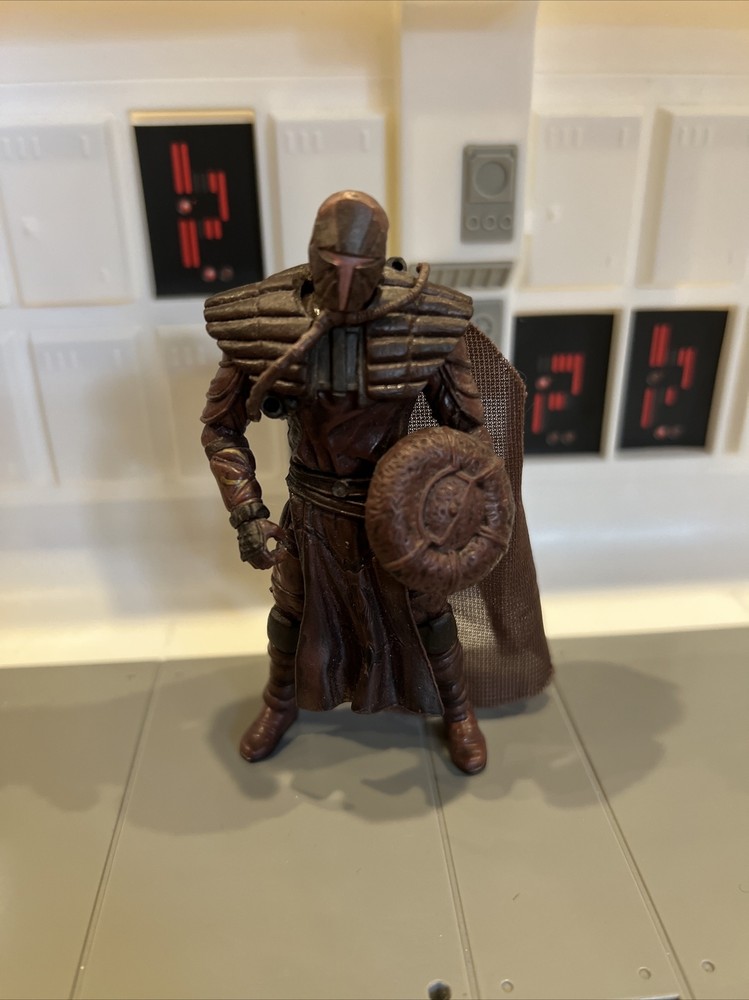 Star Wars Mandalorian Warrior Action Figure Fett Legacy 30 Anniversary Rare