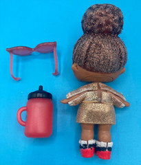 Lol Surprise Tots B-Ball Baby Ultra Rare Instagold & sparkle Boss Queen dolls