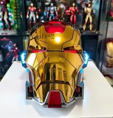 Iron Man MK17 Heart breaker Helmet 1/1 Wearable English Voice-controll Mask Toy