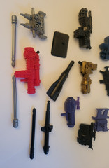 Lot of 15 GI Joe accessories – Hasbro – 1980s & 1990s
