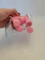 My Little Pony MLP Cotton Candy G3 Pink Blue Ice Cream Cone Cutie Mark Magnet