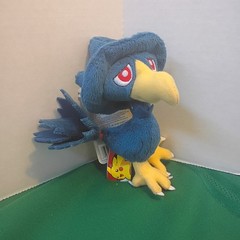 Pokemon Johto Plush Murkrow 2010 Jakks Pacific Stuffed Animal Nintendo 6”