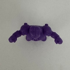 DC Comics Cyborg Fighter Figure Purple Mini Figurine Mattel Small Action Toy