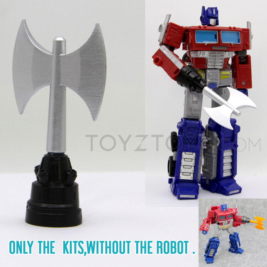Repaint Axe Weapon Upgrade Kit For Siege OP Prime Earthrise Nemesis Prime