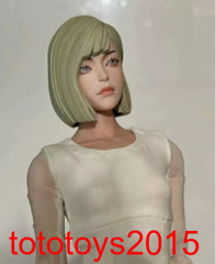 1:6 1:12 1:18 Short Hair Nun Girl Head Sculpt For Female Action Figure Body Toys