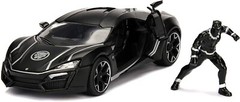 Jada Toys Marvel Black Panther & Lykan Hypersport 1:24 Scale Die-Cast Car