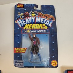 Marvel Comics Heavy Metal Heroes Die Cast Metal Figures 1997 LOT OF 12!