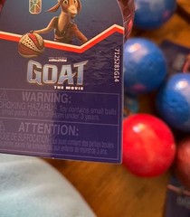Jada Toys Sony Pictures G.O.A.T. The Movie Basketball Mystery Roar Ball 8-Pack
