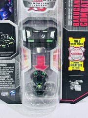 BAKUGAN Gundalian Invaders Combat Set: Silver BOOMIX & Darkus LINEHALT Target