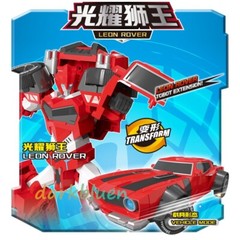 Tobot V GD LEON ROVER Red Car Transforming Robot Vehicle Action Toy 7.7″