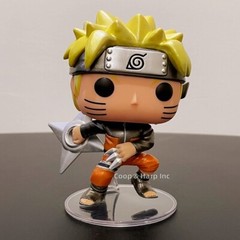 Uzumaki Naruto with Shuriken Funko Pop! Vinyl Figure CHASE Metallic w/ Protector