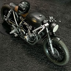 THE DRIFTER MOTORCYCLE & HELMET • THE BATMAN McFARLANE DC MULTIVERSE