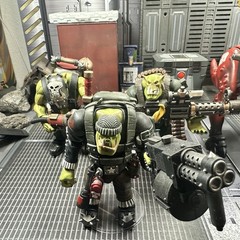 Warhammer 40k JoyToy Ork Kommando Lot Full Squad! Complete, In Great Condition!