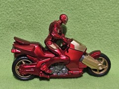 2010 Iron Man ATV 4 Wheeler + Armor Cycle Vehicle & Action Figure Lot!!!