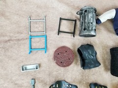 Lot WCW WWE WWF Aew Raw Smackdown Wrestling Action Figure Accessories Title Belt