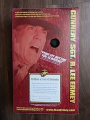 1/6 FIGURE 12 INCH SIDESHOW TOY COLLECTIBLE HORROR GUNNERY SGT R LEE ERMEY NEW