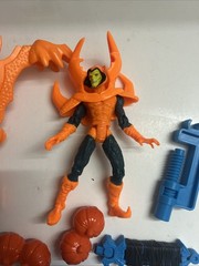 Vtg 1997 Spider-Man Sneak Attack Web Flyers Hobgoblin W/Pumpkin Bomb W/sticker