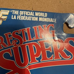 WWF LJN wrestling superstars Bobby “the brain” Heenan wrestling figure W/Poster