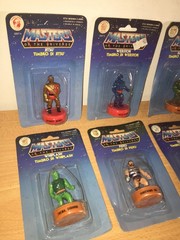 10x Mattel Masters of Universe He-Man Stamper STAMP 2.5″ MOC Vintage Italy