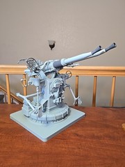 GI Joe Navy Gunner 40mm Twin Mount Anti-Aircraft Gun Hasbro 2000 Incomplete Toy