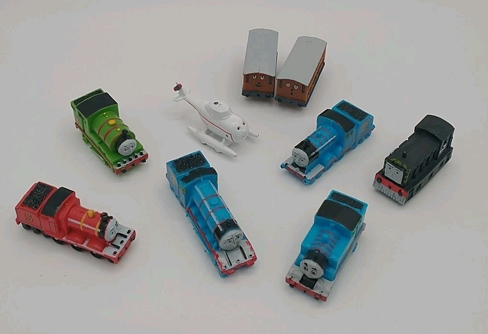 Thomas & Friends Trains 9 Micro Plastic Figures Cake Toppers