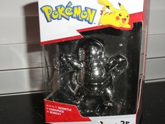 POKEMON 25 YEARS SERIES 1 SILVER STARTER 3” FIGURES LOT OF 4