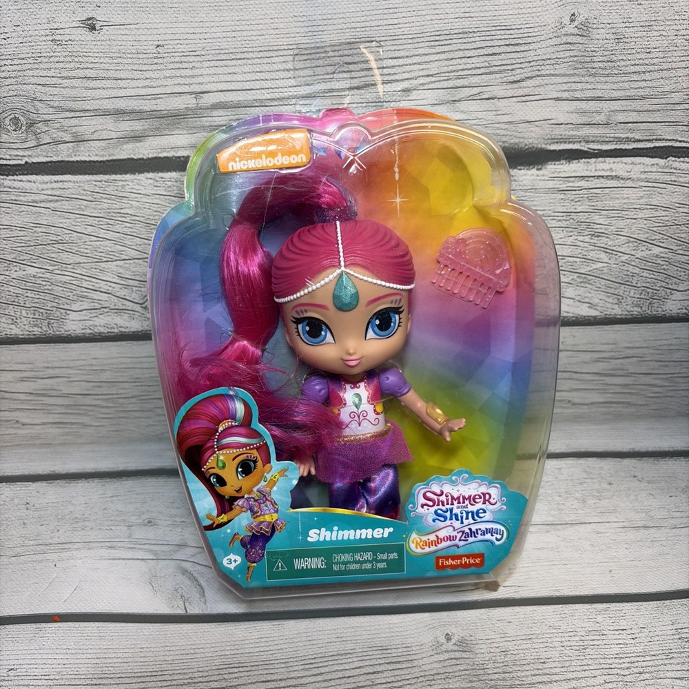 Fisher-Price Shimmer Shine SHIMMER 6″ Genie Doll Zahramay Nickelodeon