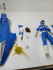 Power Rangers Lightning Collection In Space Pink & Blue With Glidder