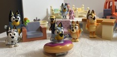 Bluey – Friends & Family Figures, Car, Furniture And Accessories Lot