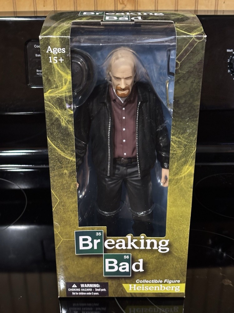 [BREAKING BAD TV SERIES] “HEISENBERG”, COLLECTIBLE FIGURE, 13″ TALL, Near Mint!