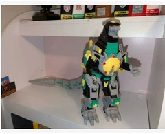 32/25/17CM Kyoryu Sentai Zyuranger Dragonzord Dragonlord 3D Print Model Kits Toy