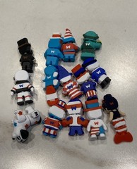 Wigglitz Stars & Stripes Series Limited Ed 24 Pc Master Set, Plus 3 RARE , New!