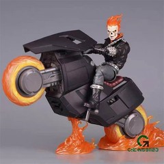 Ghost Rider Statue Figure Model 17cm PVC ABS Toy Anime Around In Box US Stock