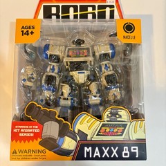 Nacelle Robo Force Maxx 89 Action Figure Animated Series Robot Toy Boxed