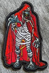 THUNDERCATS embroidered MUMM-RA logo figure patch emblem action cartoon MOTU