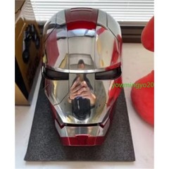US Stock! 1:1 Iron Man MK5 Wearable Helmet Automatic Voice-Control Mask Cosplay