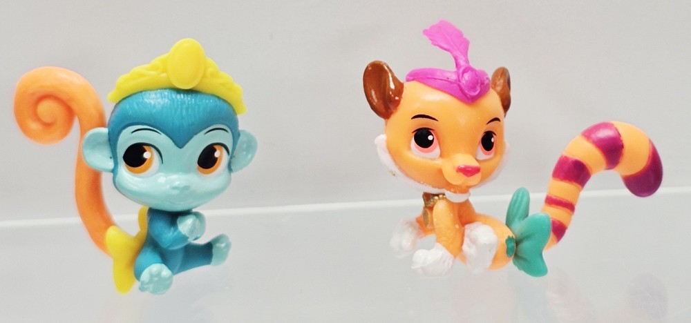 Disney Princess Jasmine Palace Pets Whisker Haven Figures – 2pc Sultan & Nyle